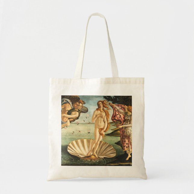 Sandro Botticelli Birth Of Venus Tote Bag (Front)