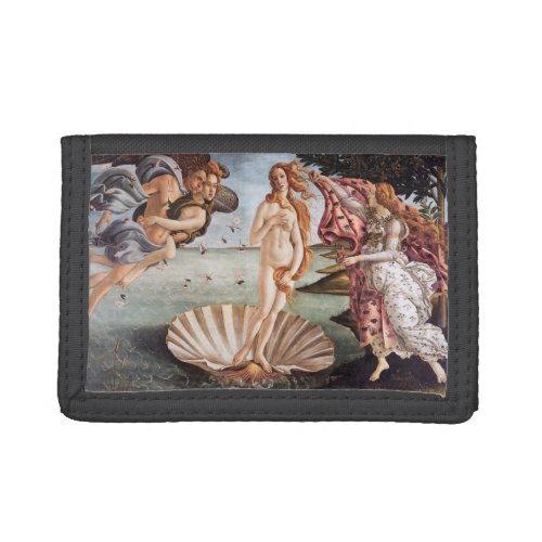 Sandro Botticelli _ Birth of Venus Trifold Wallet