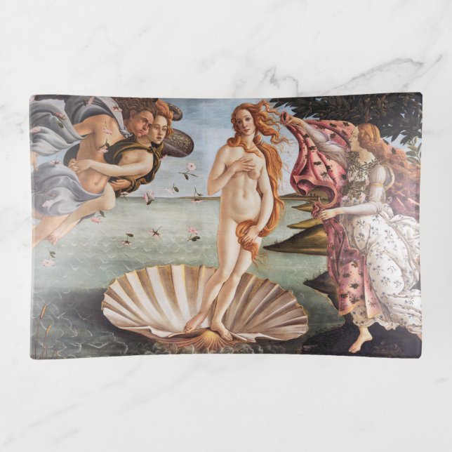 Sandro Botticelli - Birth of Venus Trinket Tray (Front)