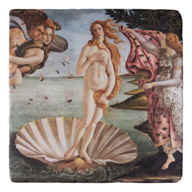 Sandro Botticelli - Birth of Venus Trivet (Front)