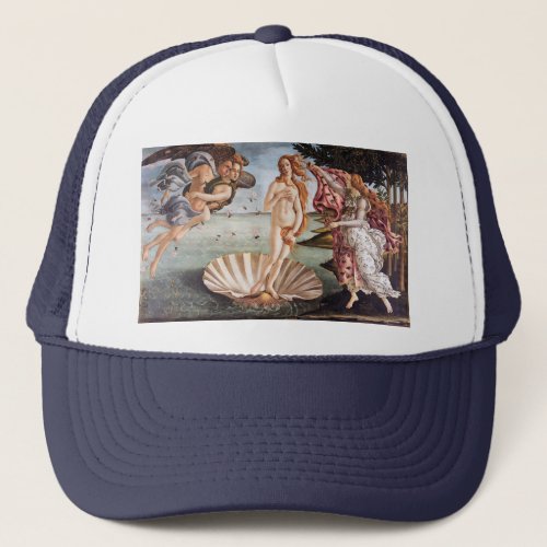Sandro Botticelli _ Birth of Venus Trucker Hat