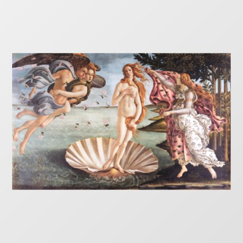 Sandro Botticelli _ Birth of Venus Window Cling