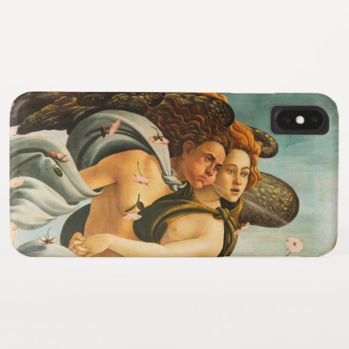 Sandro Botticelli Birth of Venus Zephyrus Chloris iPhone XS Max Case