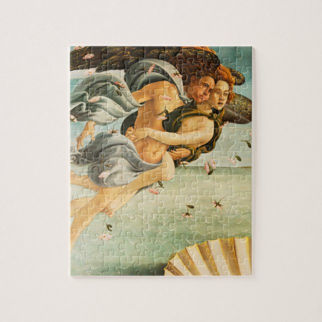 Sandro Botticelli Birth of Venus Zephyrus, Chloris Jigsaw Puzzle (Vertical)