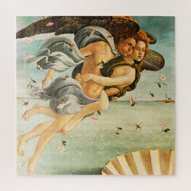 Sandro Botticelli Birth of Venus Zephyrus, Chloris Jigsaw Puzzle (Vertical)