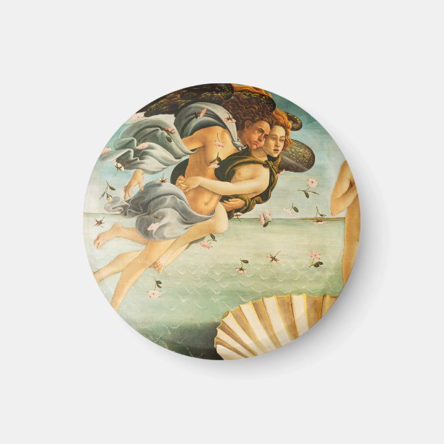 Sandro Botticelli Birth of Venus Zephyrus, Chloris Magnet (Front)