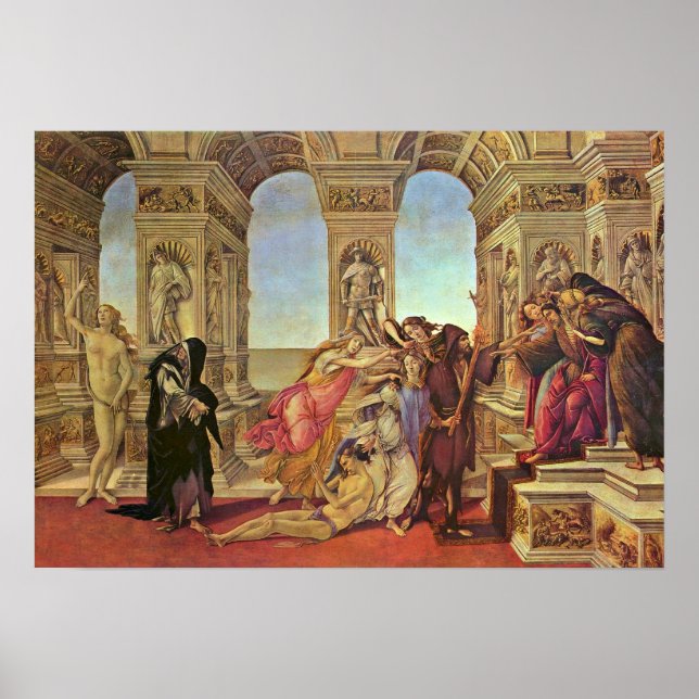 Sandro Botticelli - Calumny of Apelles Poster (Front)