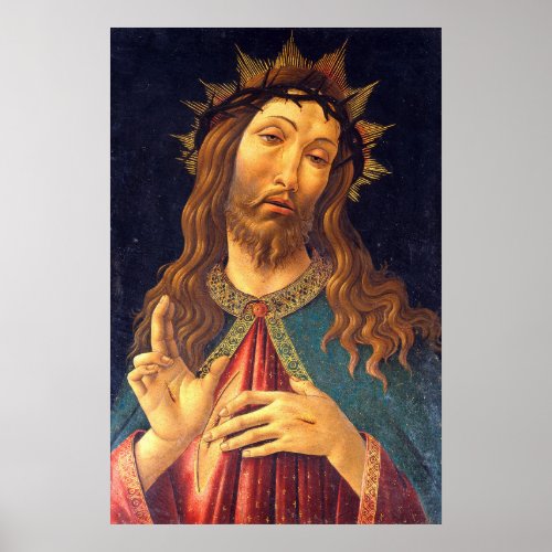 Sandro Botticelli Christ Crowned with Thorns Poster