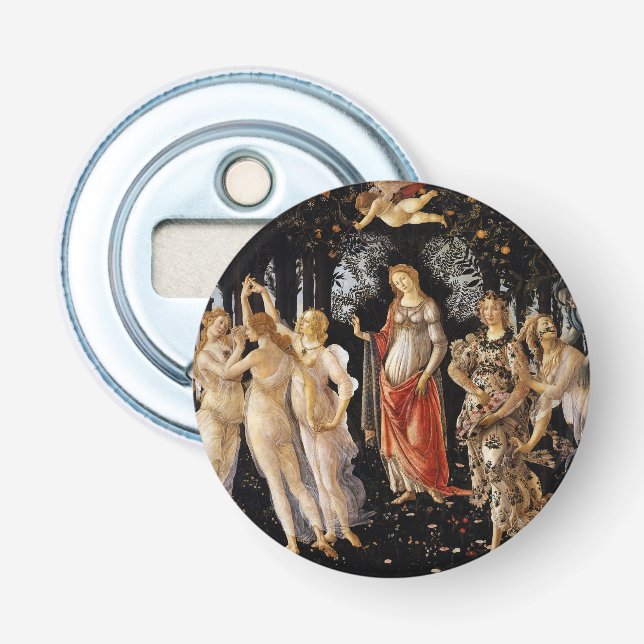 Sandro Botticelli - La Primavera Bottle Opener (Front)