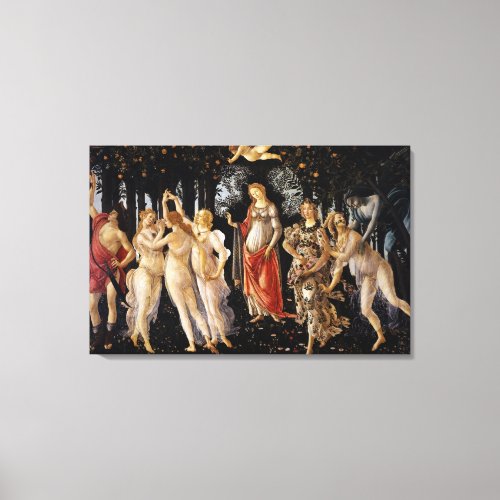 Sandro Botticelli _ La Primavera Canvas Print