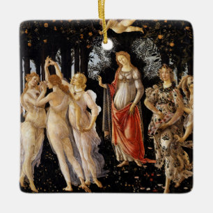 Sandro Botticelli - La Primavera Ceramic Ornament