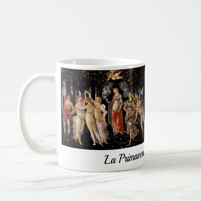Sandro Botticelli - La Primavera Coffee Mug (Left)