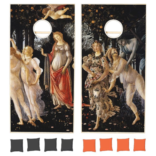 Sandro Botticelli - La Primavera Cornhole Set (Set)