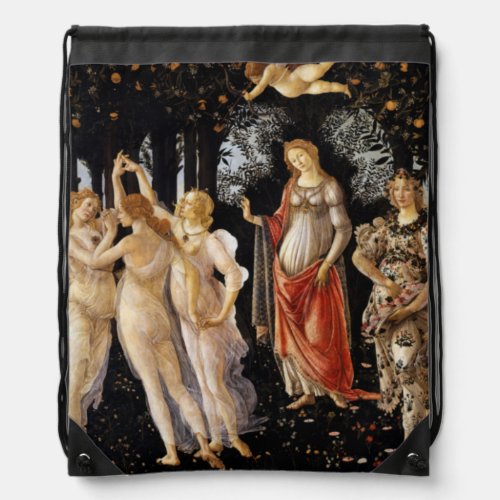 Sandro Botticelli _ La Primavera Drawstring Bag