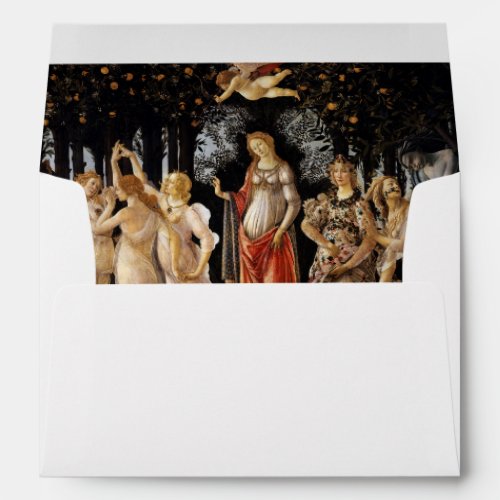 Sandro Botticelli _ La Primavera Envelope