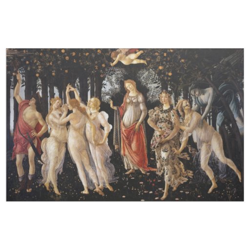 Sandro Botticelli - La Primavera Fabric