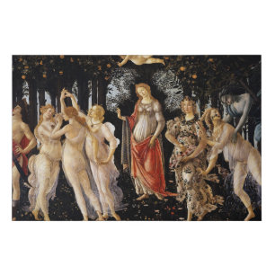 Sandro Botticelli - La Primavera Faux Canvas Print
