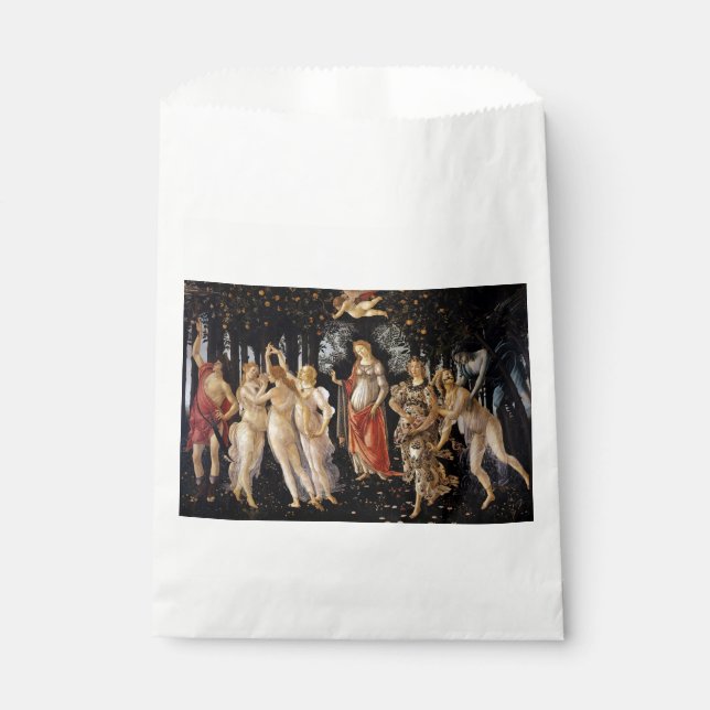 Sandro Botticelli - La Primavera Favor Bag (Front)