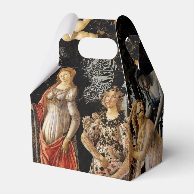Sandro Botticelli - La Primavera Favor Boxes (Front Side)