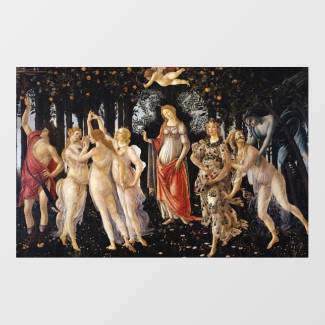Sandro Botticelli - La Primavera Floor Decals (Front)