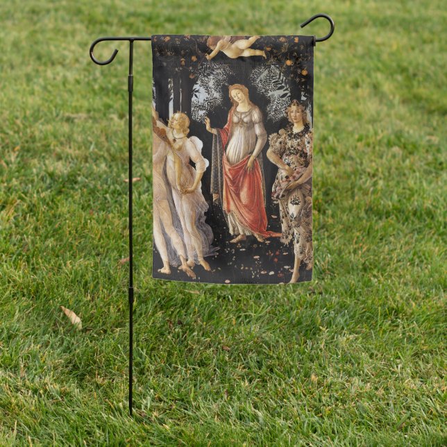Sandro Botticelli - La Primavera Garden Flag (In SItu)
