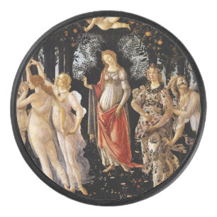 Sandro Botticelli - La Primavera Hockey Puck