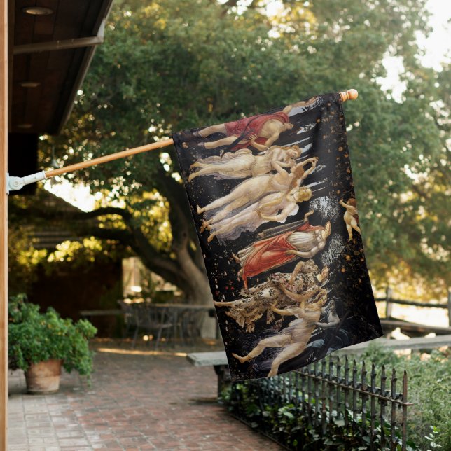 Sandro Botticelli - La Primavera House Flag (In SItu)