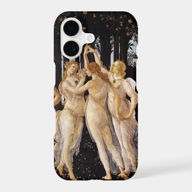 Sandro Botticelli - La Primavera Iphone Case (Back)