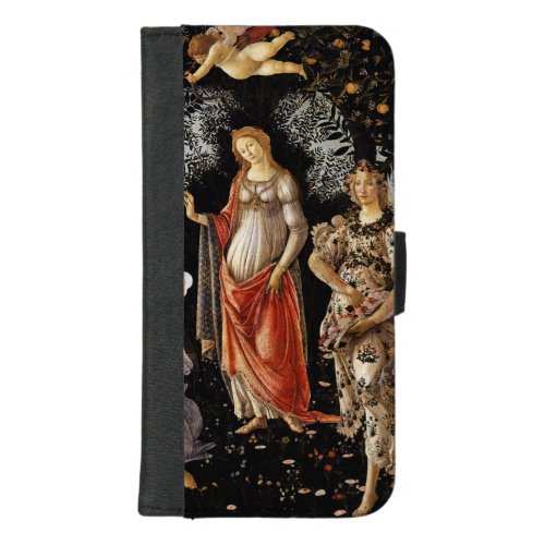 Sandro Botticelli _ La Primavera iPhone 87 Plus Wallet Case