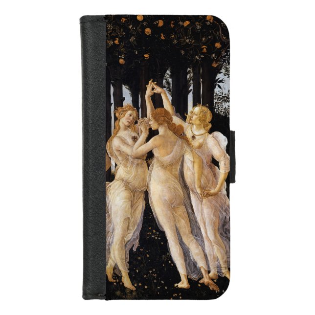 Sandro Botticelli - La Primavera iPhone Wallet Case (Front)