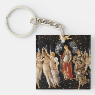 Sandro Botticelli - La Primavera Keychain