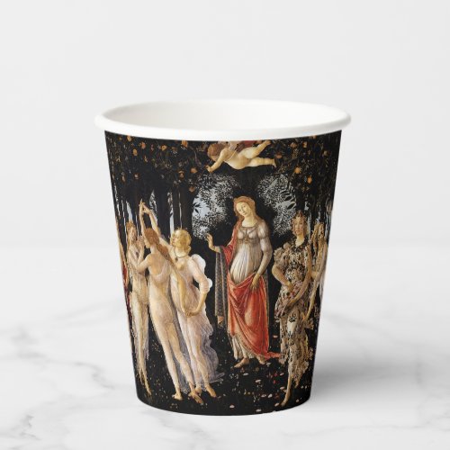 Sandro Botticelli _ La Primavera Paper Cups