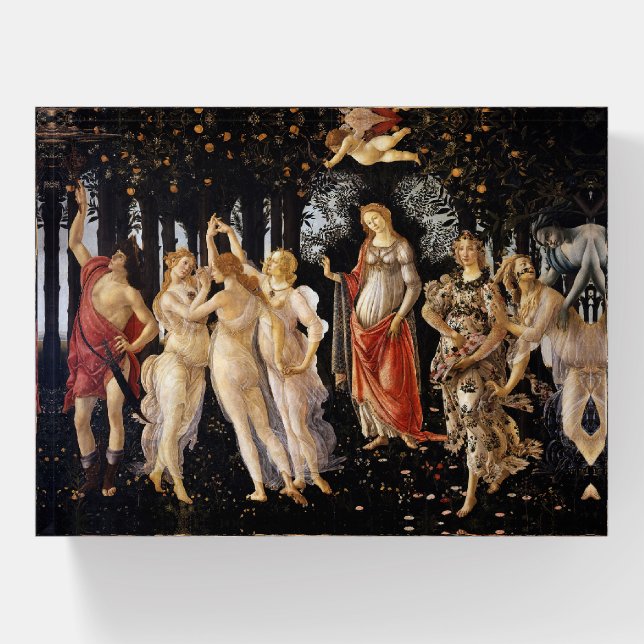 Sandro Botticelli - La Primavera Paperweight (Front)