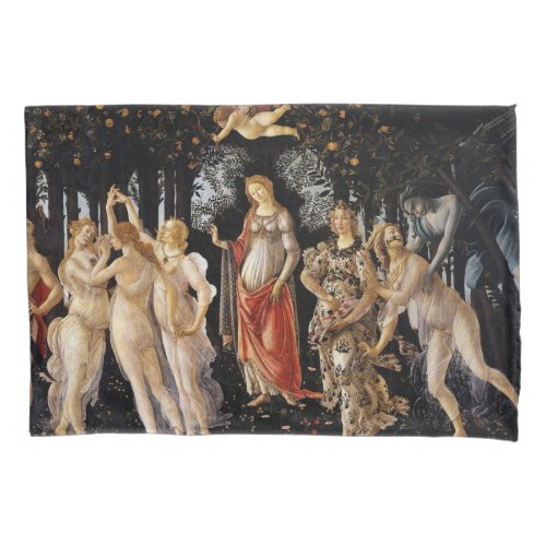 Sandro Botticelli _ La Primavera Pillow Case