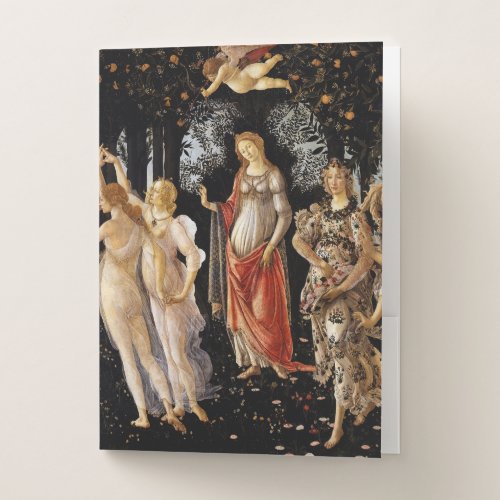 Sandro Botticelli _ La Primavera Pocket Folder