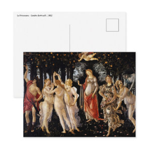 Sandro Botticelli - La Primavera Postcard
