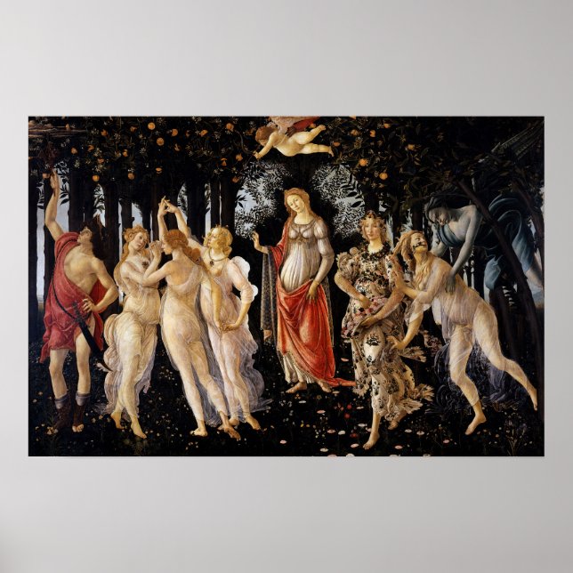 Sandro Botticelli - La Primavera Poster (Front)