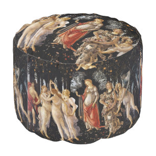 Sandro Botticelli - La Primavera Pouf