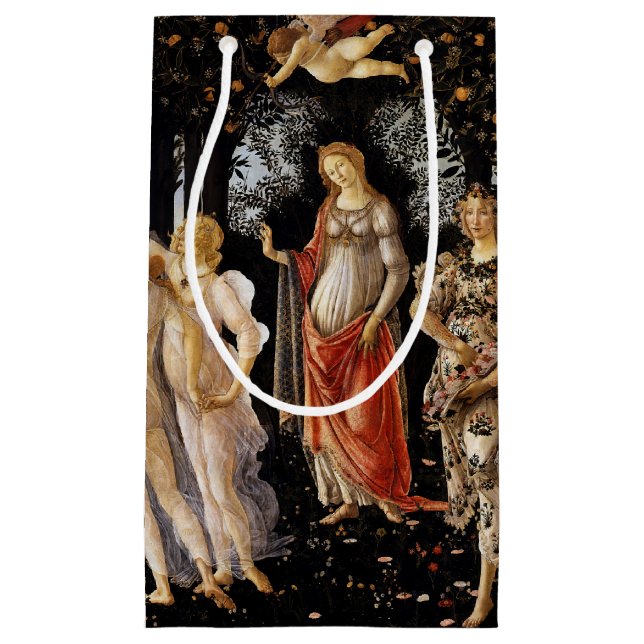 Sandro Botticelli - La Primavera Small Gift Bag (Front)