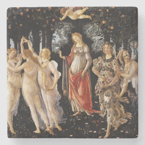 Sandro Botticelli _ La Primavera Stone Coaster