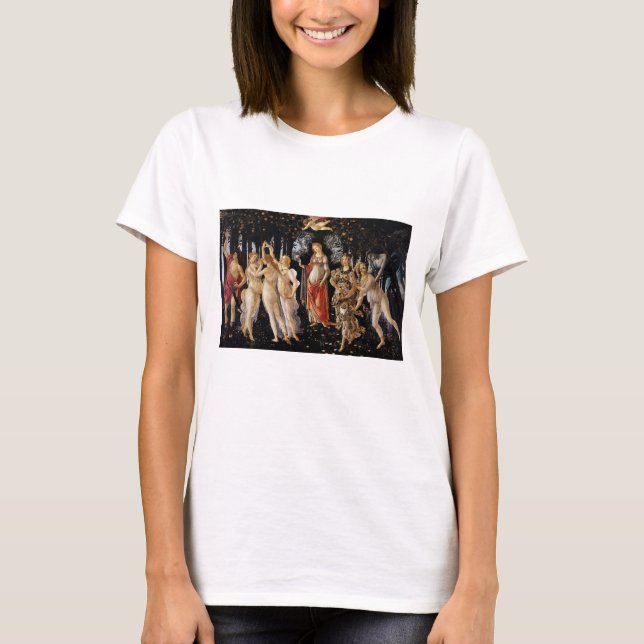 Sandro Botticelli - La Primavera T-Shirt (Front)