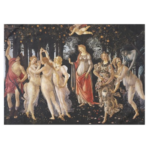 Sandro Botticelli _ La Primavera Tablecloth