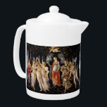 Sandro Botticelli - La Primavera  Teapot<br><div class="desc">La Primavera - Sandro Botticelli ,  1482</div>