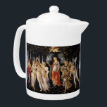 Sandro Botticelli - La Primavera Teapot<br><div class="desc">La Primavera - Sandro Botticelli , 1482</div>