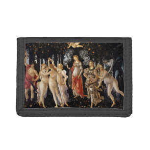 Sandro Botticelli - La Primavera Tri-fold Wallet