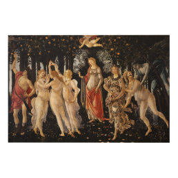 Sandro Botticelli - La Primavera Wood Wall Art