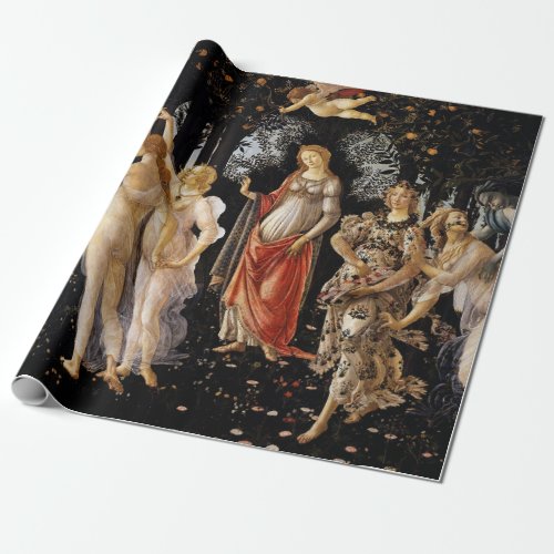 Sandro Botticelli _ La Primavera Wrapping Paper