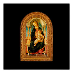 Sandro Botticelli Madonna and Child c 1470 Poster