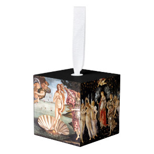 Sandro Botticelli - Masterpieces Selection Cube Ornament