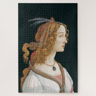 Sandro Botticelli - Portrait of a Young Woman Jigsaw Puzzle